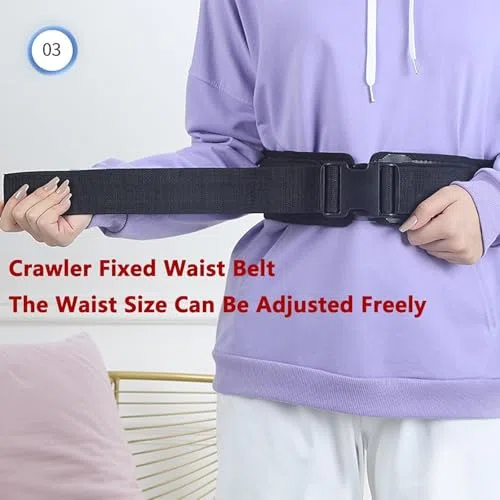 Body Power Walkig - Ayuda para levantamiento de piernas de terapia física con cinturón de cintura ajustable, Itesity ajustable, diseño bioico, reduce el erergio Cosumptio