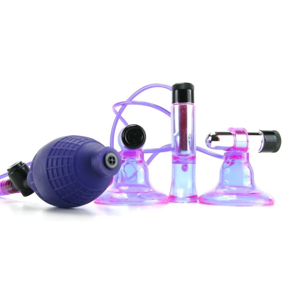 Fetish Fantasy Series Vibrating Triple Suckers - 1 Unidad