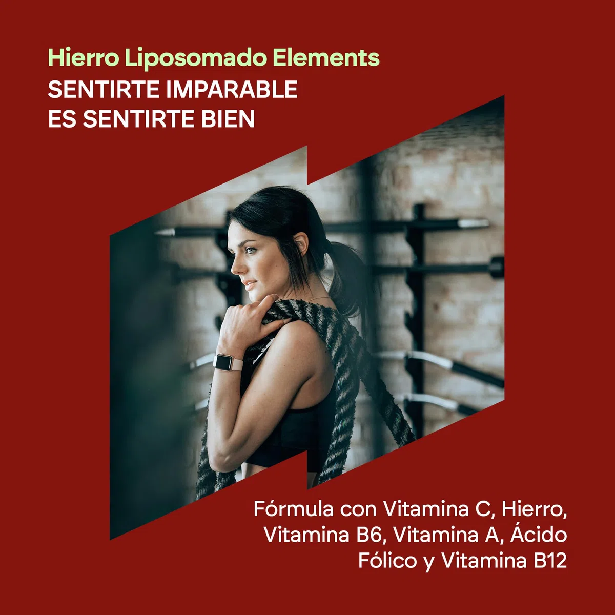 Hierro Liposomado 30mg Cansancio y Fátiga - Con Vitamina C, B12 Ácido Fólico, A y B6 - Hierro Suplemento - 60 Cápsulas Liposomal Iron Nutralie
