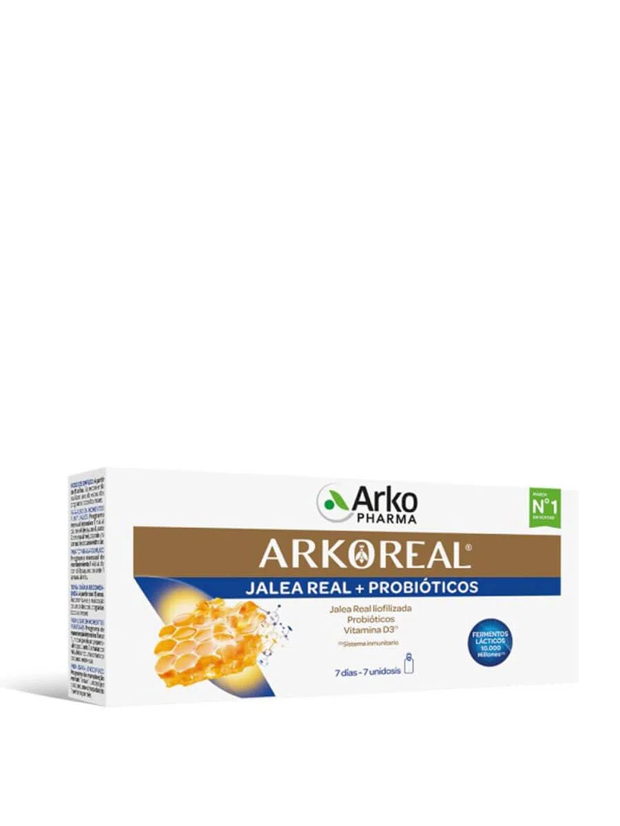Arkopharma arkoprobiotics jalea real y defensas para adultos 7 dosis