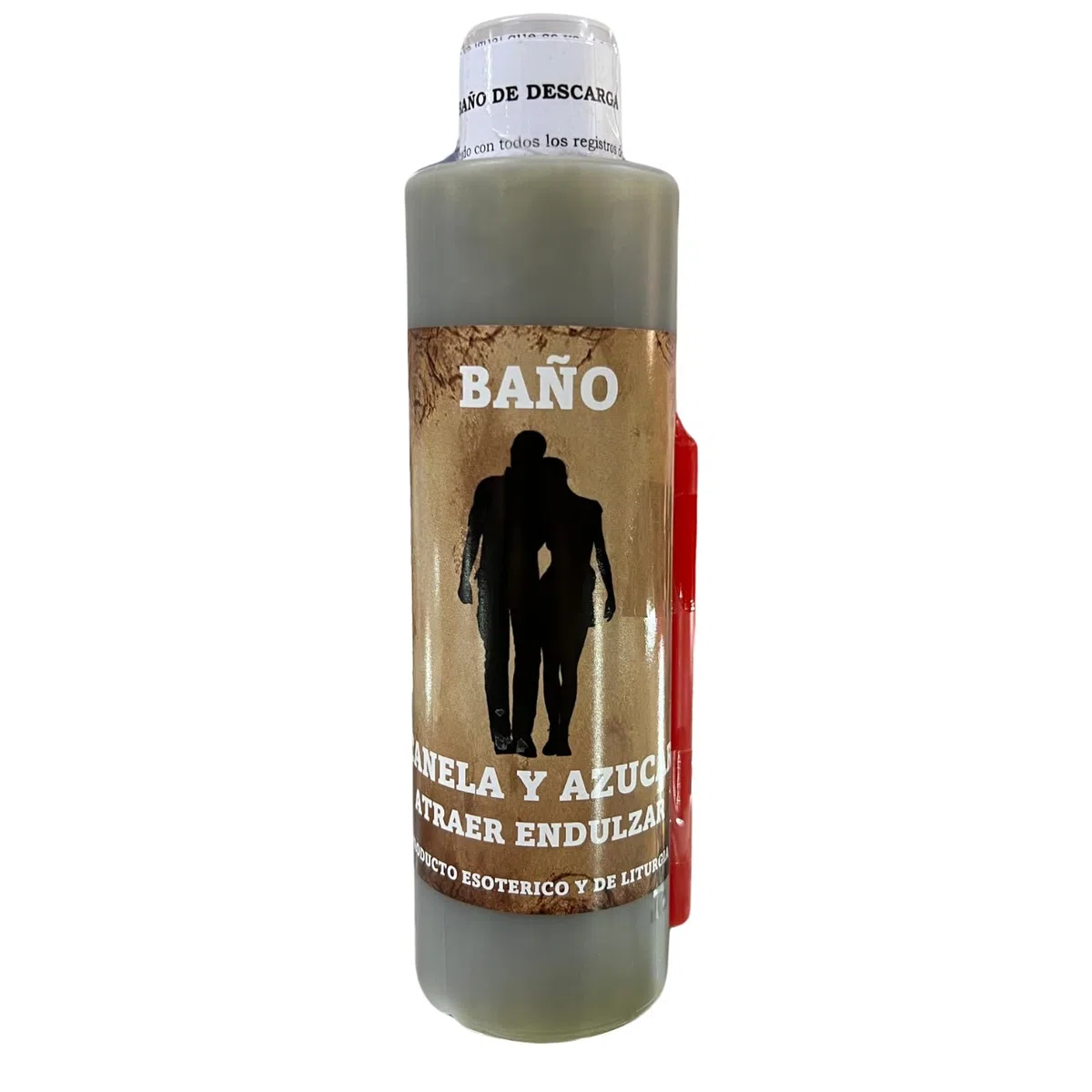 Baño de Canela y Azúcar con Vela Especial para Atraer y Endulzar (250ml) | Baño de Descarga Apto para Varios Usos para el Amor, Atracción, Endulzamiento, Conseguir Pareja y Peticiones Amorosas.