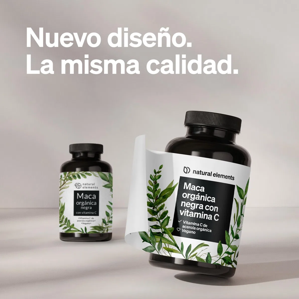 Maca negra ecológica 3000mg (equivalente a 12.000 mg de raíz de maca) - 180 Cápsulas con Vitamina C - Fórmula ideal para la energía y la resistencia física - Certificado ecológico y vegano