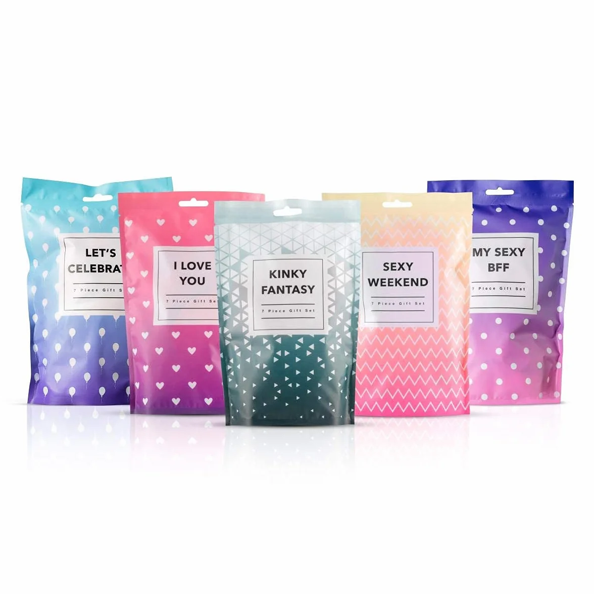 LoveBoxxx 'Sexy Weekend' Set de Regalo Erótico - Kit de Juguetes Sexuales con 7 Juguetes Eróticos para Adultos - Regalo Pareja para una Noche Emocionante en el Dormitorio