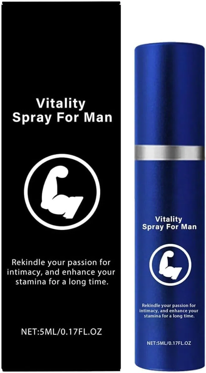 Spray Vital para Hombres, Mantiene una vitalidad duradera, Sprays Retardantes para Hombres, Aporta encanto masculino con resultados rápidos