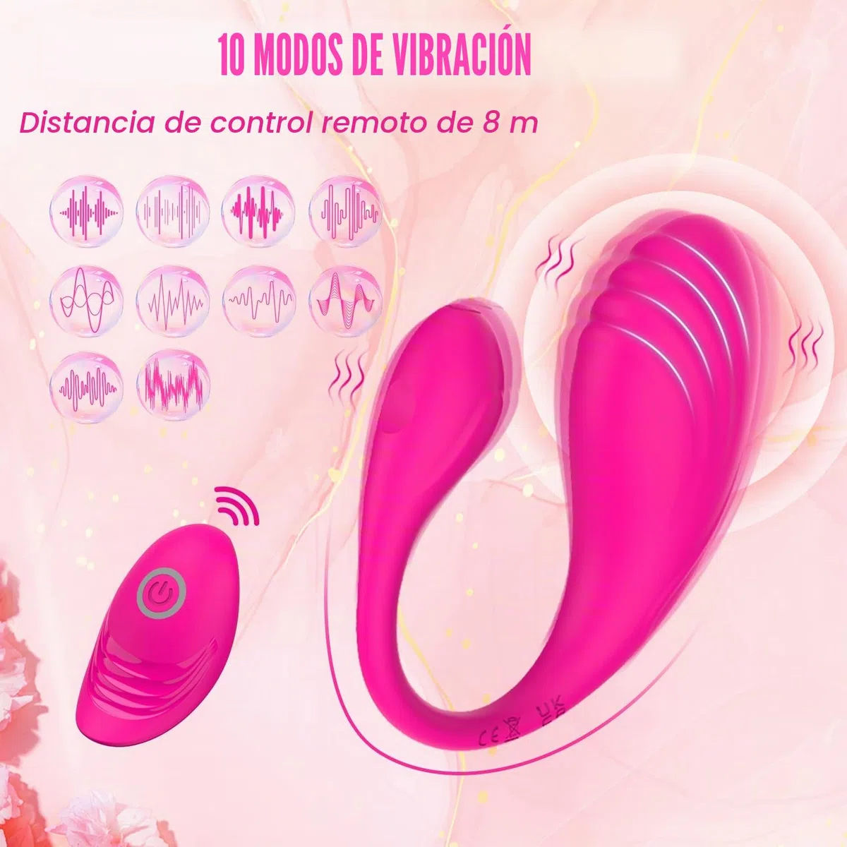 Entrenador de suelo pélvico para mujeres, Juguetes Sexuales Vibrador Mando Distancia con 10 Modos Vibradores Consoladores para Mujer con Vibración Bolas Chinas Vibradorador Clítoris