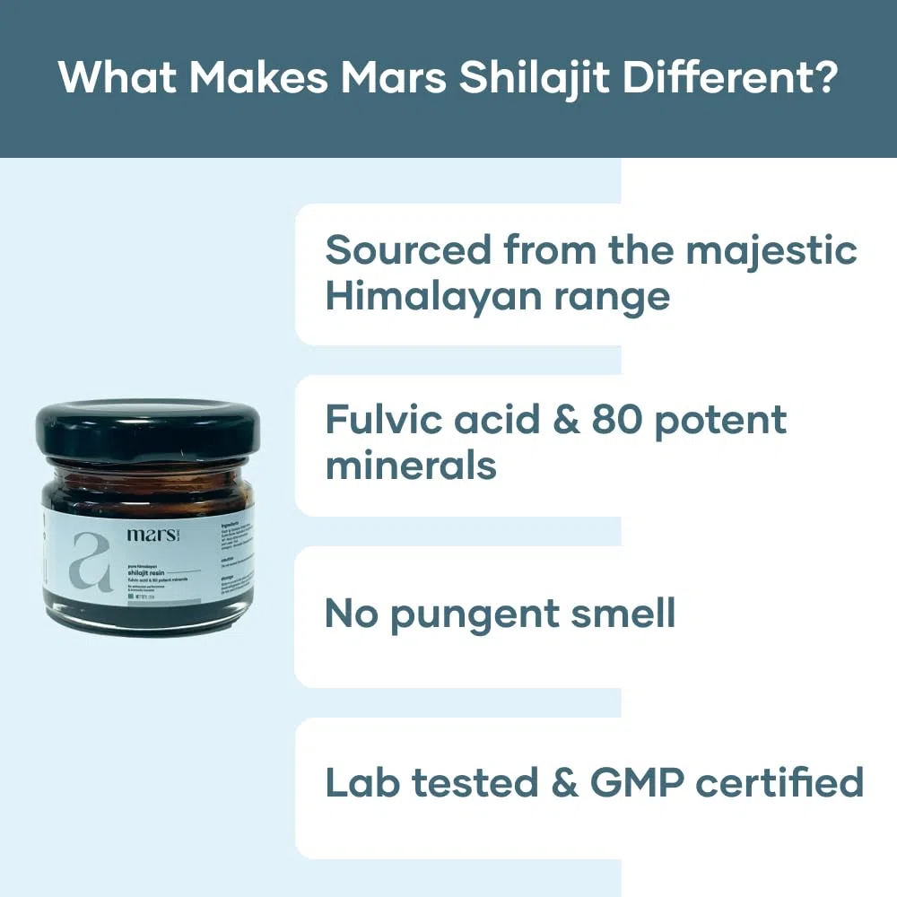 Shilajit Himalaya Puro (Resina) - 15g From mars by GHC - Pack of 1