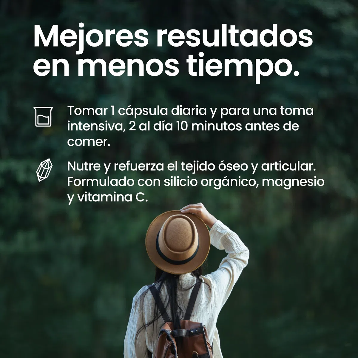 G7 Activ+. Fórmula Mejorada. Suplemento De Silicio Con Vitamina C Y Magnesio Que Mejora El Mantenimiento Normal Del Los Huesos Y Las Articulaciones. Aporte De Energía Extra Y Vitalidad. 60 Cápsulas.