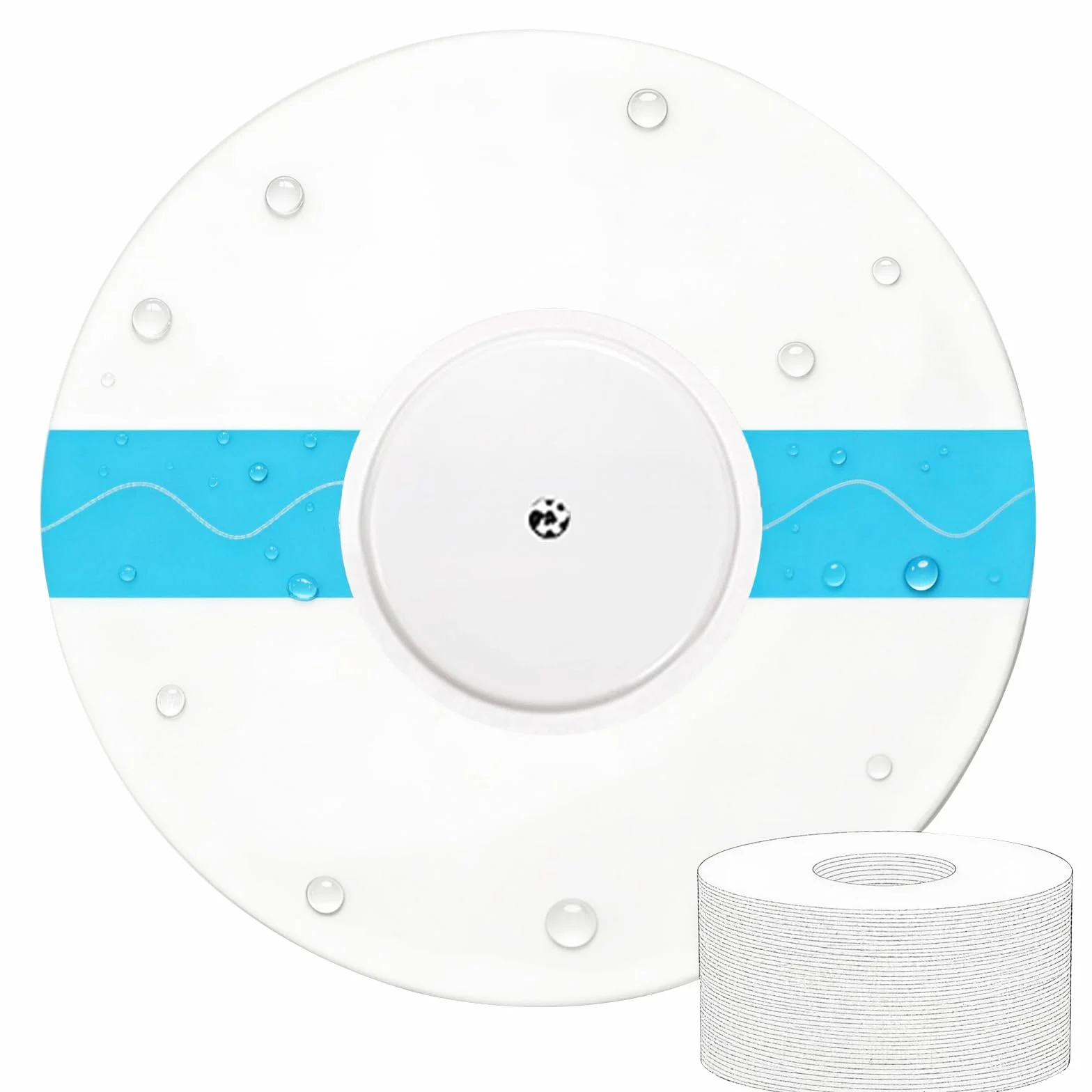 55 unidades parches sensor freestyle libre 2 Freestyle Libre 1 & 2 tiritas, respetuoso con la piel, para Freestyle Libre 1 & 2, resistentes al agua, autoadhesivas y transparentes