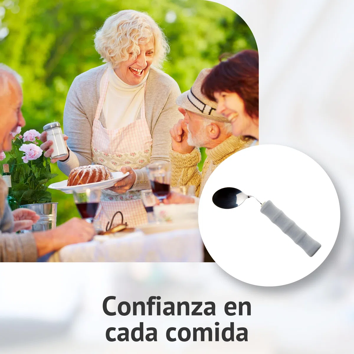 Homecraft 91098565 - Cuchara para diestros