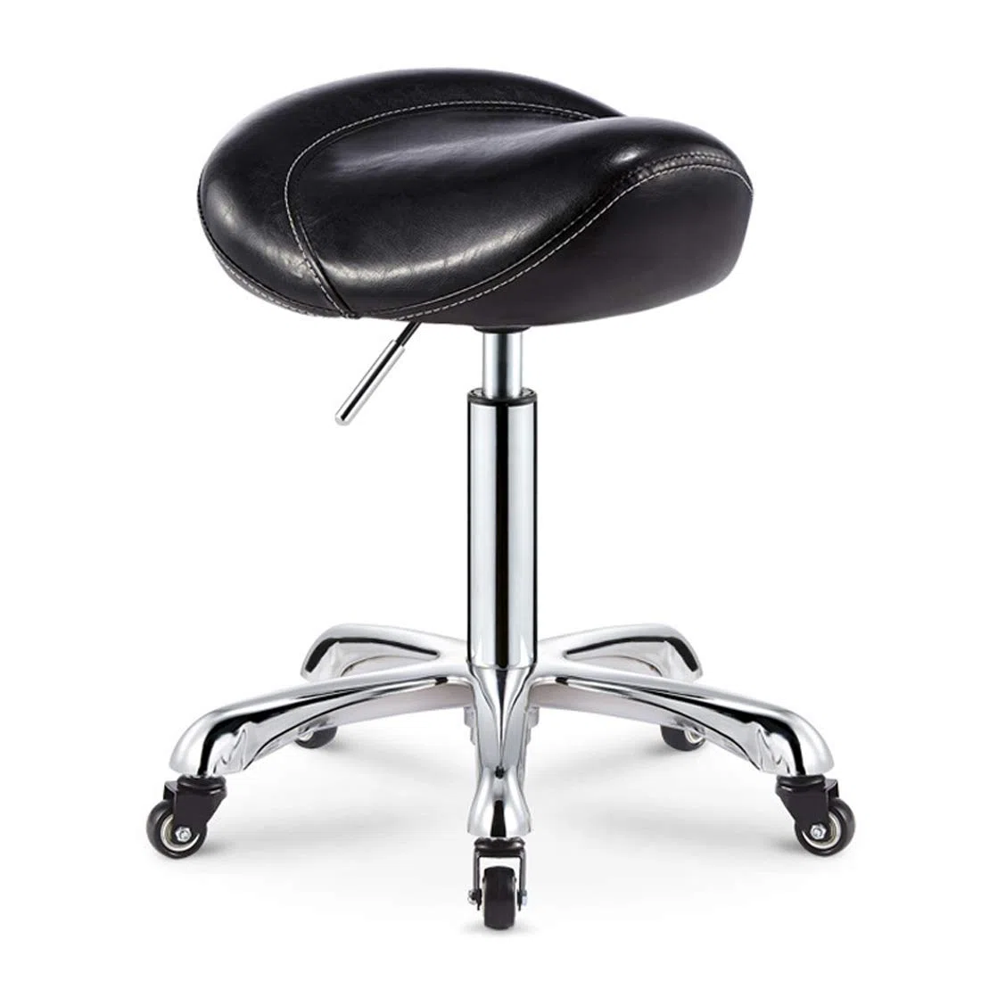 Masaje Salón de Belleza Silla de SPA Taburete/Masaje Maestro Taburete Giratorio ergonómico, Silla de Postura con un Elevador hidráulico neumático Duradero, A