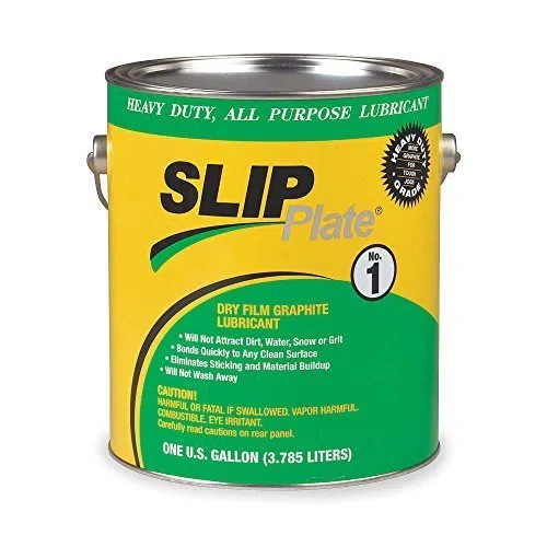 Graphite Dry Film Lubricant, 1 Gal by Slip Plate