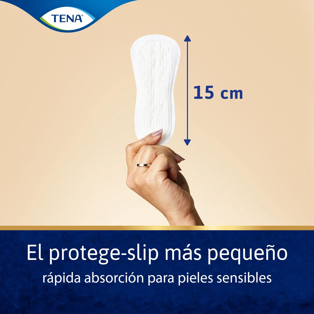 TENA Discreet Lights Sensitive Light - Protegeslips para la incontinencia - Pérdidas de Orina Inesperadas - 140 Protegeslips Anatómicos Transpirables