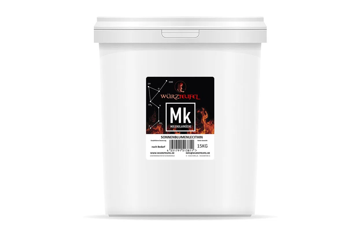 Lecitina E322 - Polvo de lecitina de girasol (15 kg)