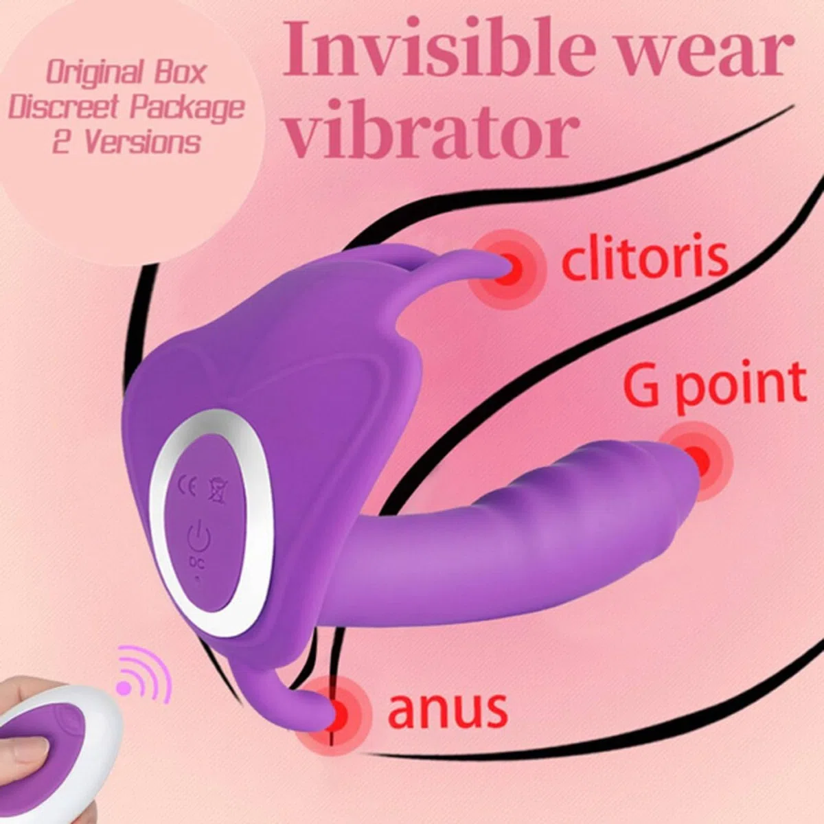 Vibrador Mariposa bragas usables consolador vibradores Control remoto juguetes sexuales Para mujeres clítoris orgasmo rápido masturbación juguetes sexuales para adultos