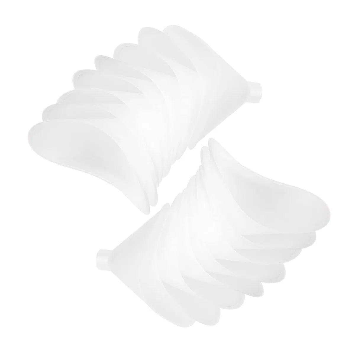 ULTECHNOVO 50 Pcs Boquilla De Espirometría Soplo Accesorios Ar Accesorios Para Piezas Bucales Pulmonares Partes Del Equipo De Soplado Devices Páginas Alumno Ensayador Médico