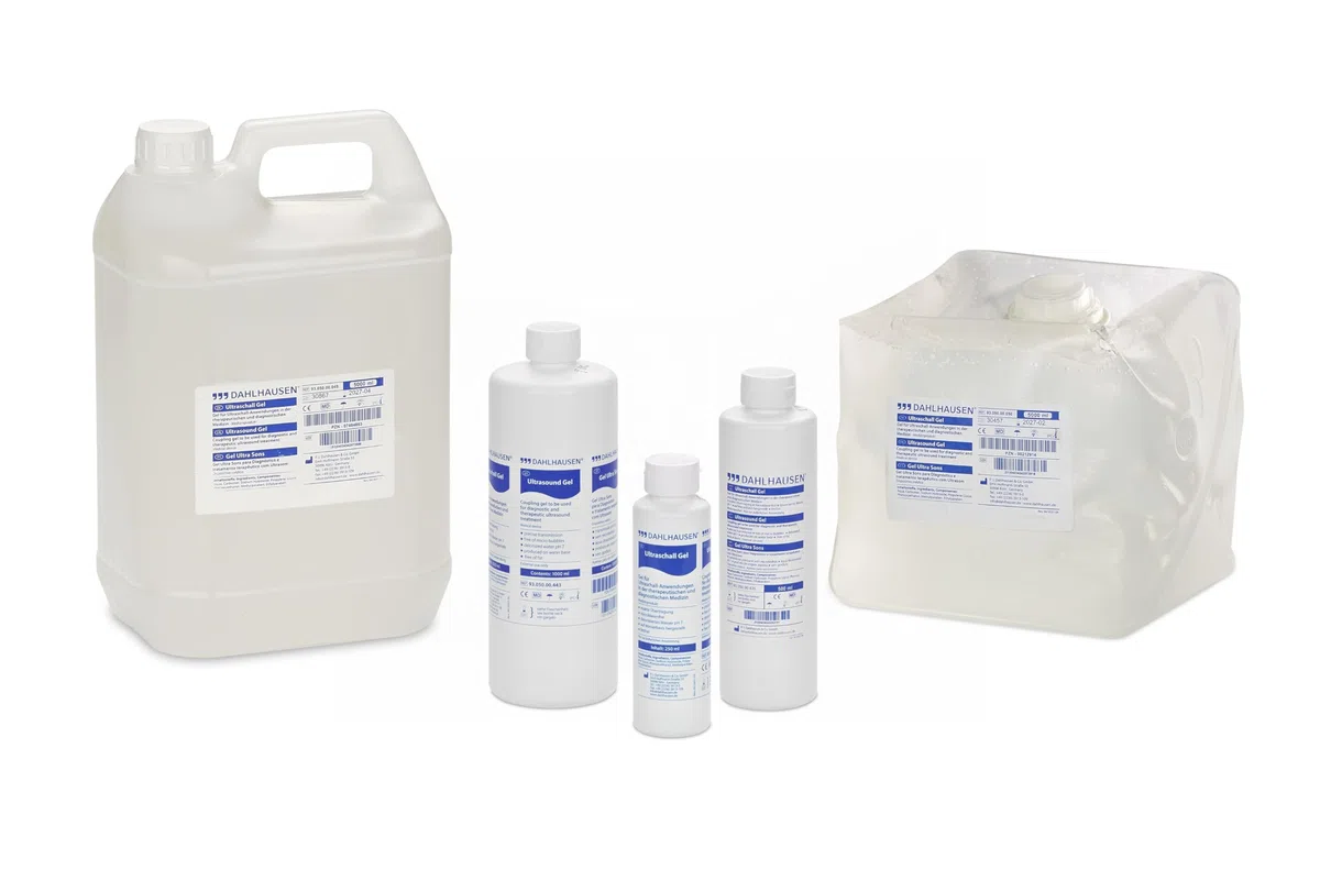 Dahlhausen Gel de Ultrasonidos Transparente 5L – Cubitainer Profesional – Uso Médico y Fisioterapia