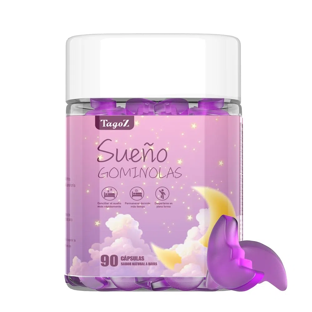 Gominolas de Melatonina 90 Unidades con Vitamina B6 Apoyo para la Relajación Nocturna y Ritmo de Sueño Natural Sin Azúcar Apto para Veganos