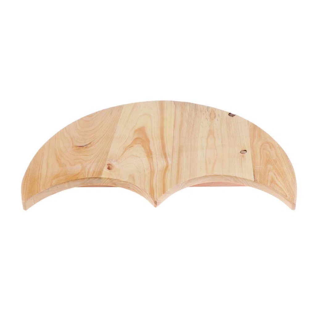 Bañera de madera para sauna, con tapa, para pies de 21 cm