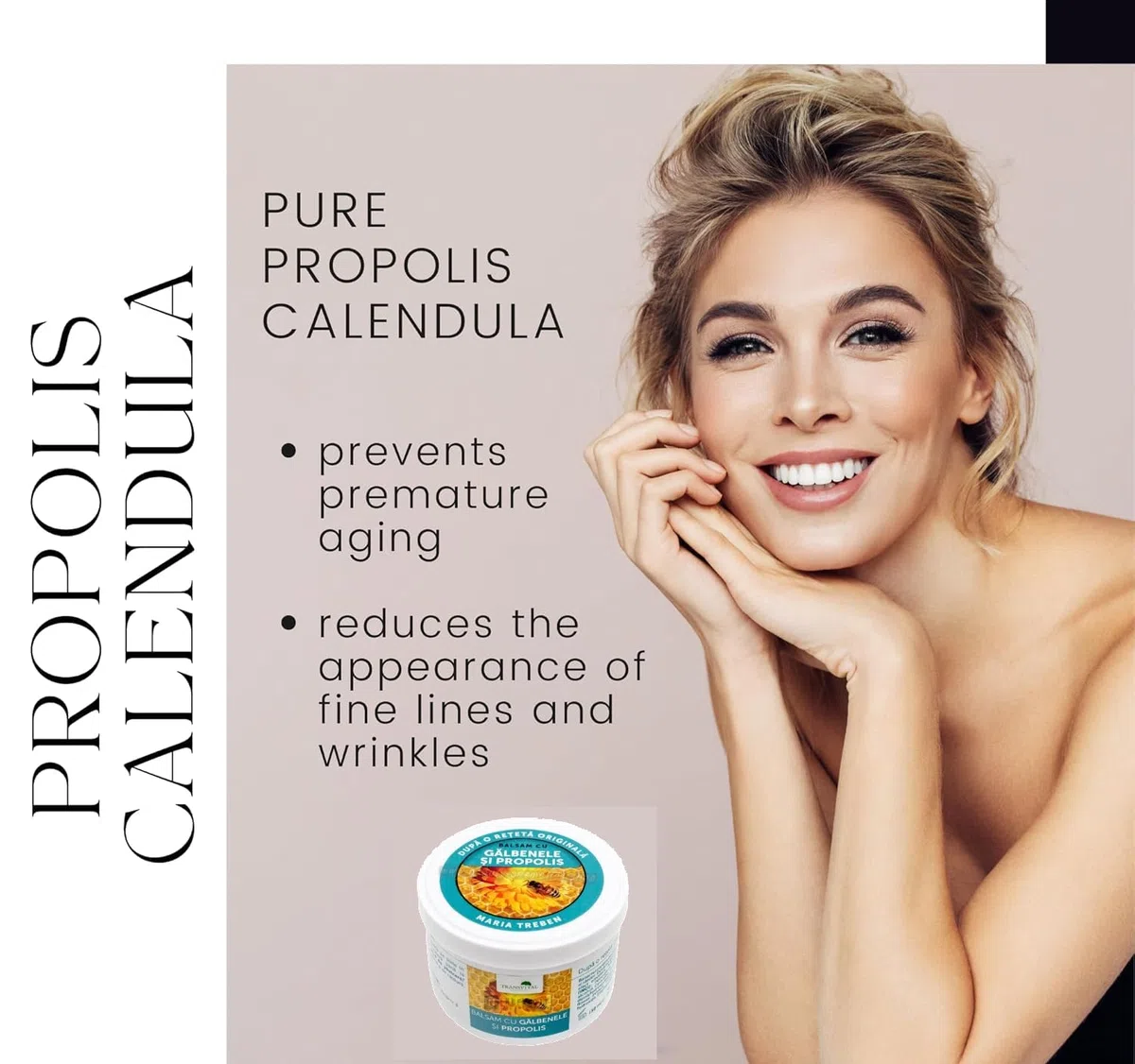 Maria Treben Propolis con caléndulas pomada bálsamo 150ml 100% natural Caléndula María Treben