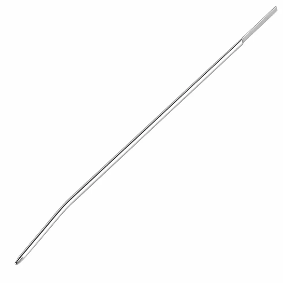 Roluck 3 uds sondas uretrales de acero inoxidable dilatador tapón de pene de Metal para hombres masturbación juguetes sexuales (S)