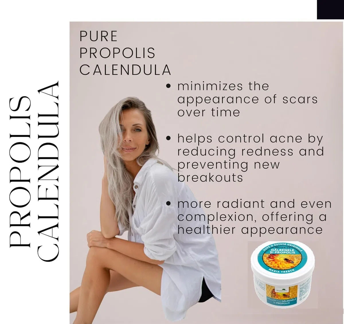Maria Treben Propolis con caléndulas pomada bálsamo 150ml 100% natural Caléndula María Treben