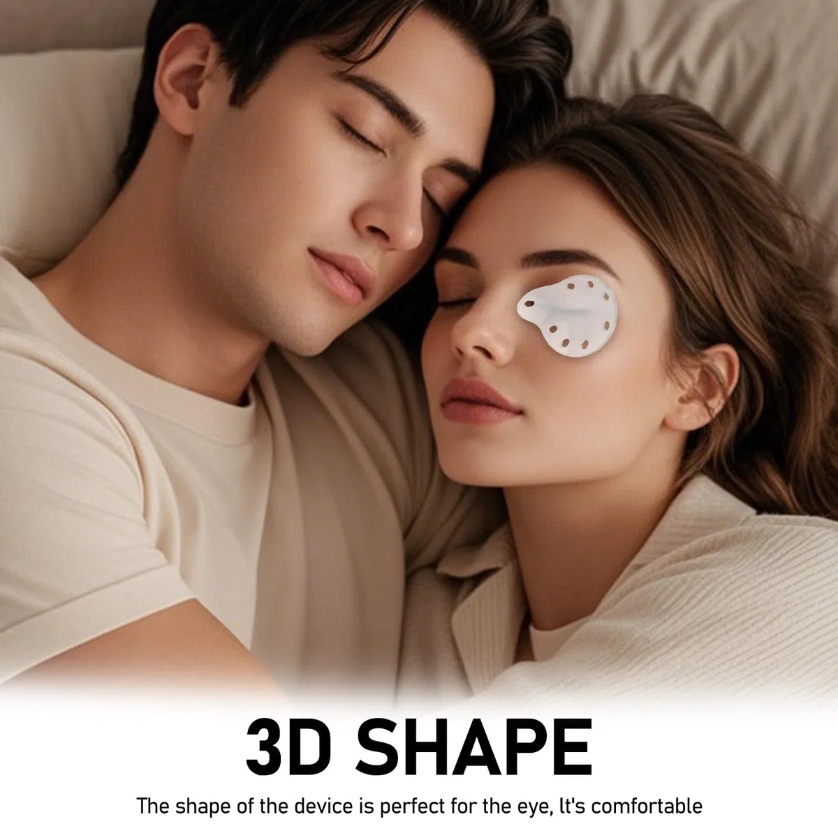 8 parches médicos transparentes de plástico para los ojos, máscara de ojos cómoda, transpirable, ajustable, adecuada para el cuidado de los ojos postoperatorio, adecuado para niños y adultos