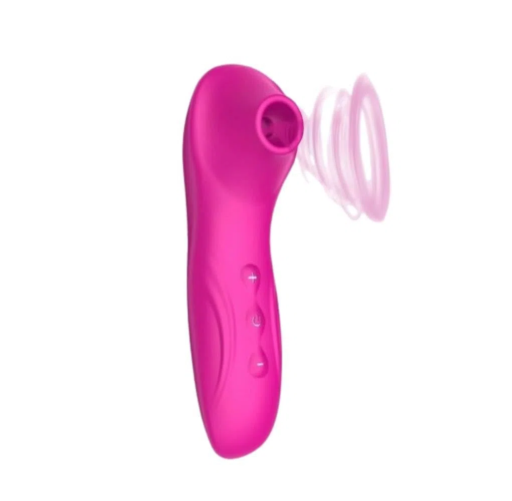 Succionador de Clítoris y Vibrador Le Plaisir Secret - Juguete 2 en 1 con Doble Motor, 10 Modos de Succión y Vibración, Silicona Médica, Impermeable IPX7