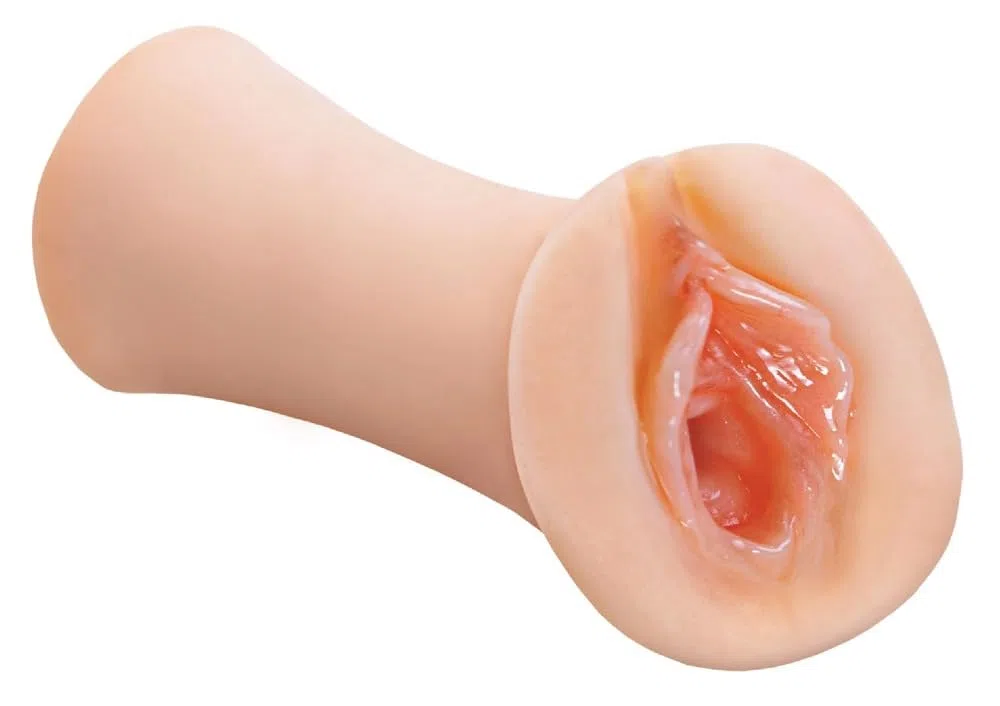 PDX Wet Pussies - Juicy Snatch Self-Lubricating Stroker, Light, 12 cm