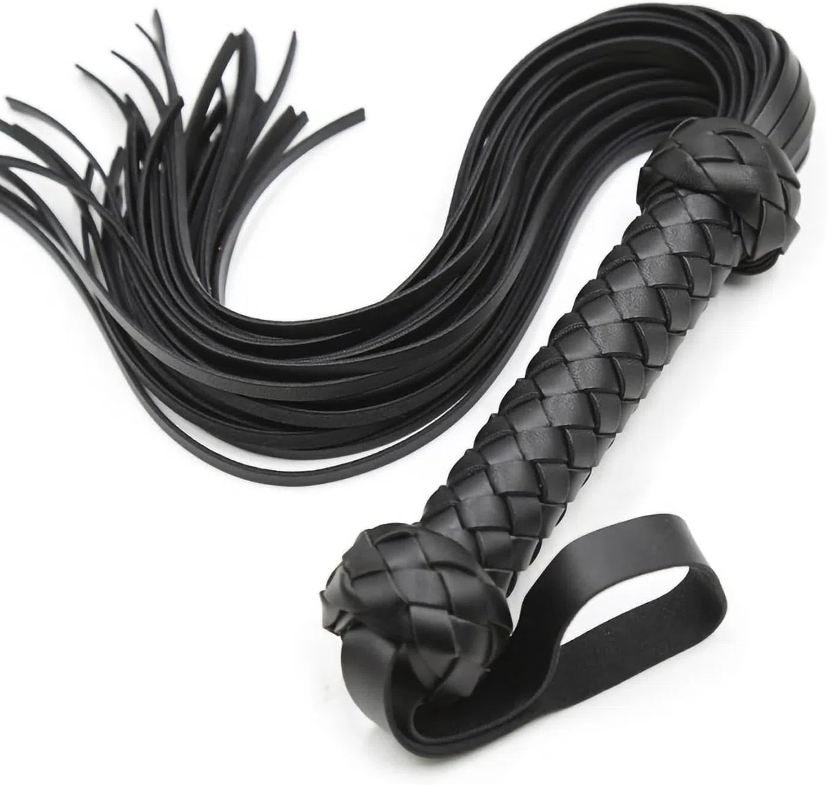 Fustas para sexo Juguetes eróticos para adultos: Fusta sex Bondage Látigo de sexo Bdsm Juguetes sexuales Sex extreme Whip Flogger Juguetes eróticos sexuales para parejas Latigo cuero Sexual B21-13