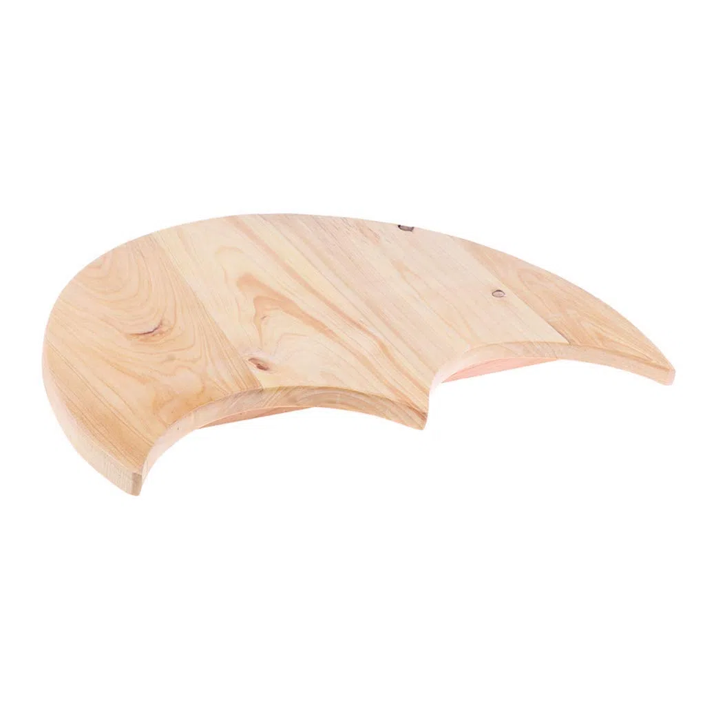 Bañera de madera para sauna, con tapa, para pies de 21 cm