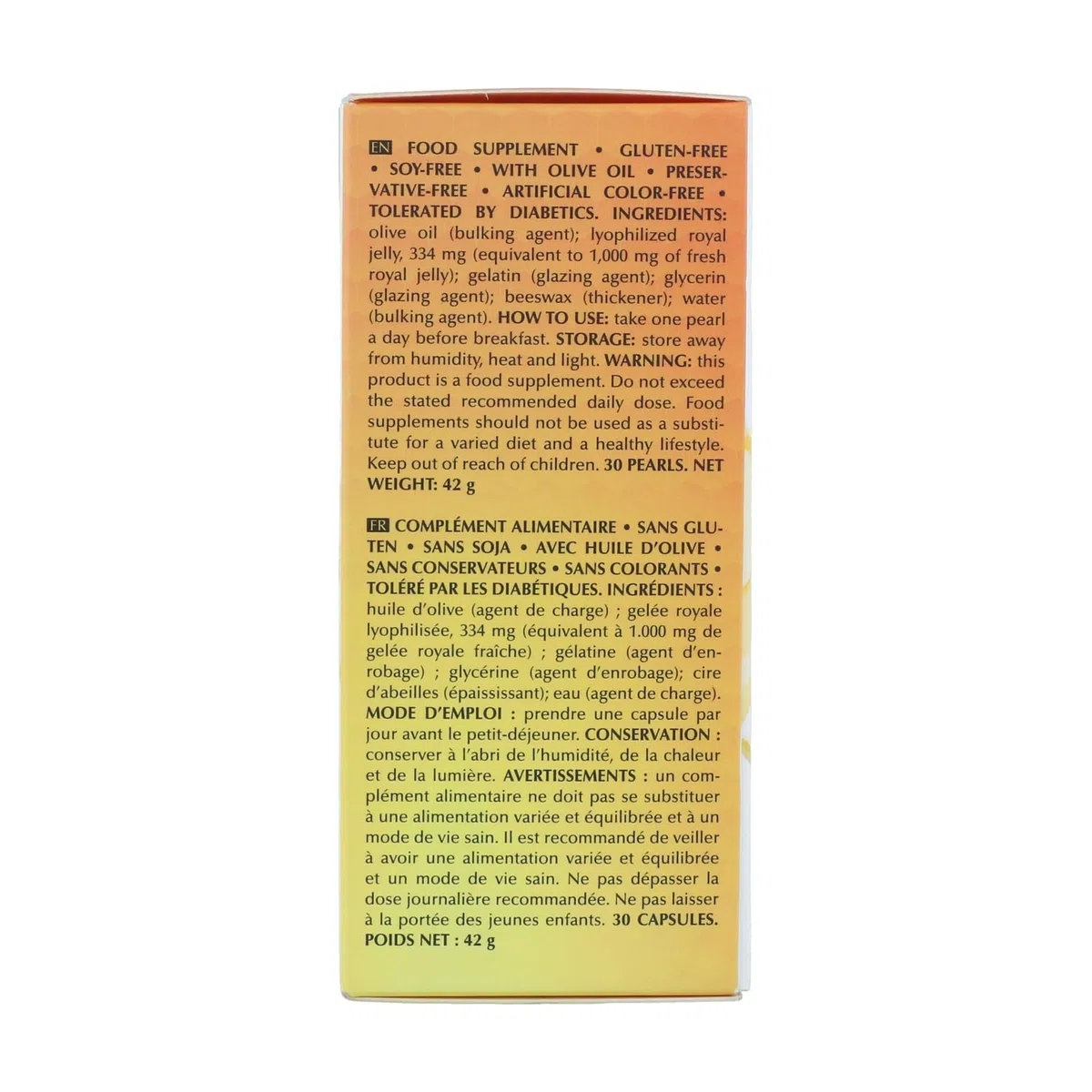 Bipole Jalea Real . 30 perlas de 1000 mg de Intersa