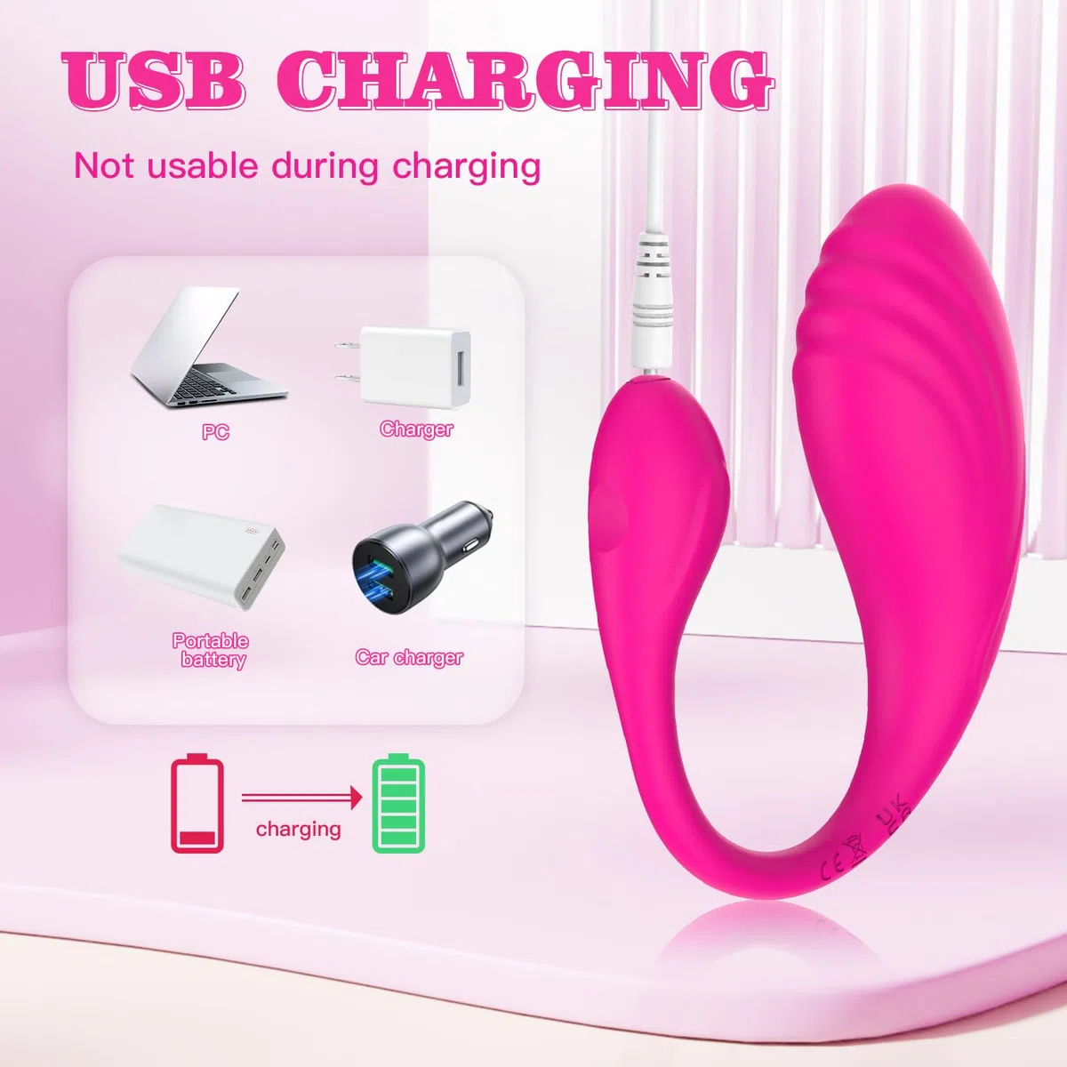 Bolas de entrenamiento para el suelo pélvico para mujeres – Entrenador inteligente de músculos del suelo pélvico con control por aplicación (rosa)