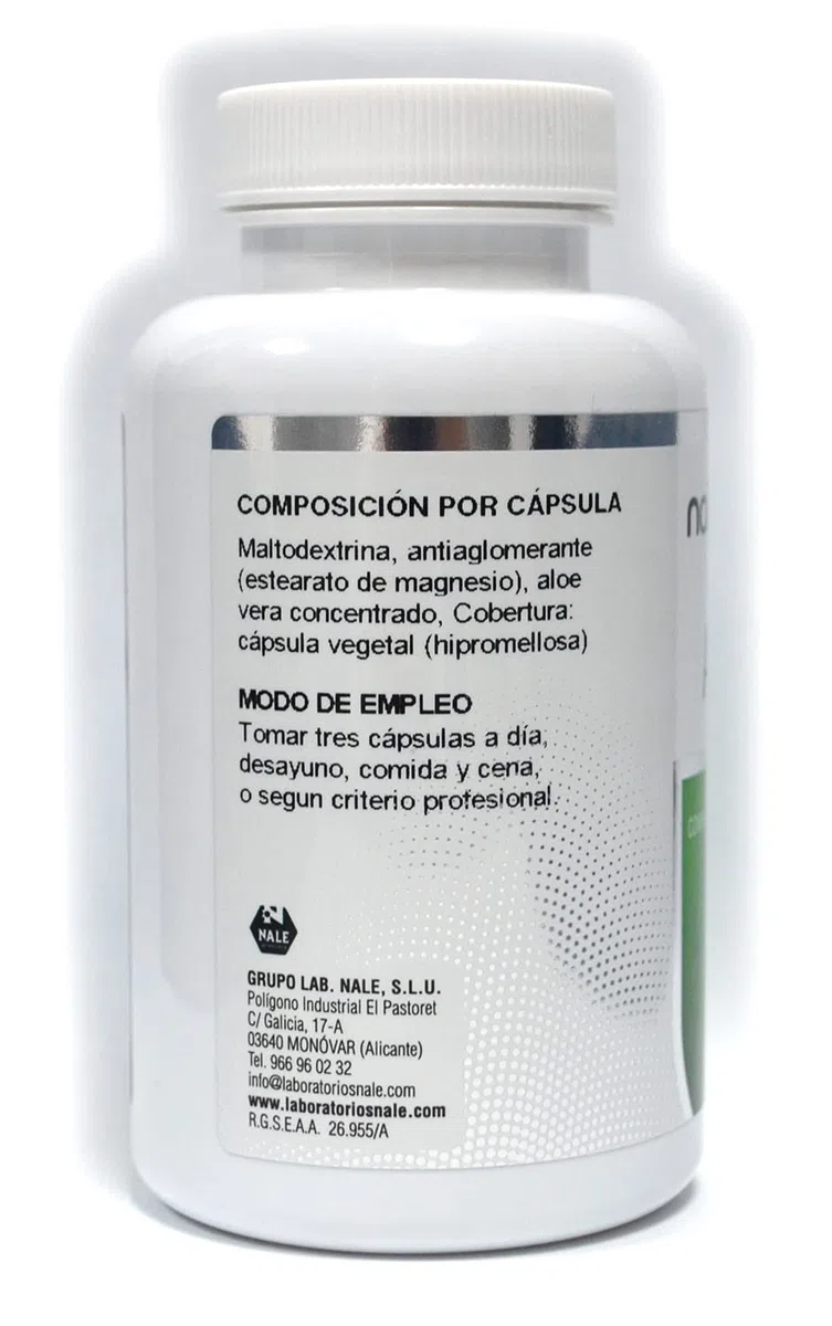 Aloe Vera 60 cápsulas de Nale