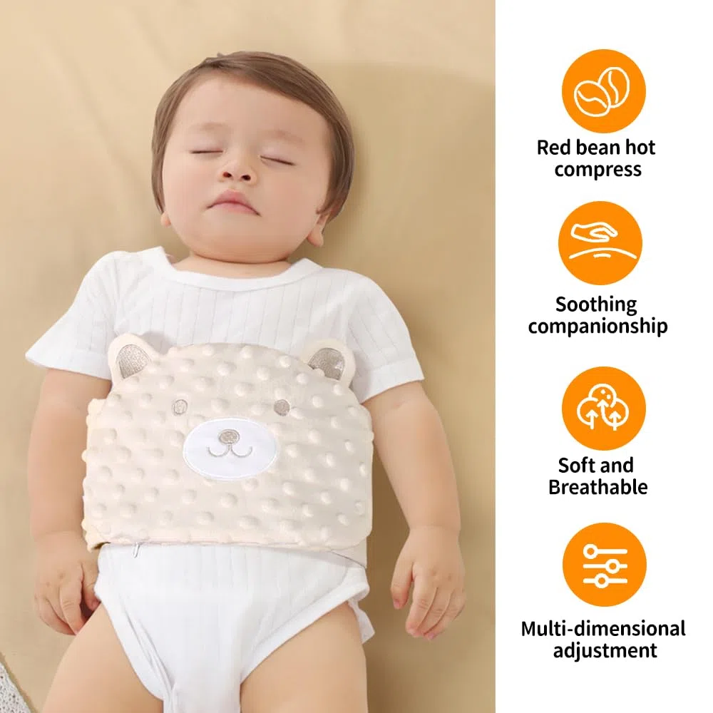 Comfheat - Cinturón para bebés con calor calmante para bebés recién nacidos y niños pequeños, 0 – 3 años