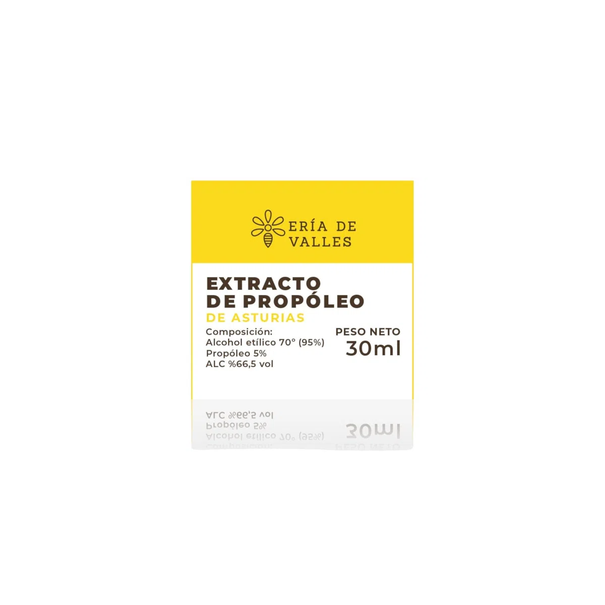 Ería de Valles – Extracto de Propóleo de Asturias 30 ml – Fórmula Tradicional con Propiedades Naturales – Uso Oral Diluido – Producción Artesanal