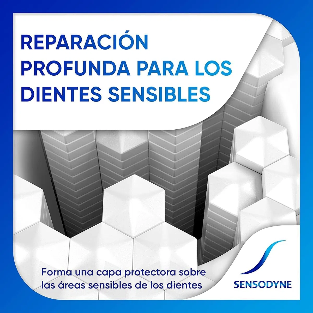 Sensodyne Repair & Protect Pastas de Dientes Sabor Menta, Protección y Alivio Frente a Sensibilidad Dental, Pack 4x75ml
