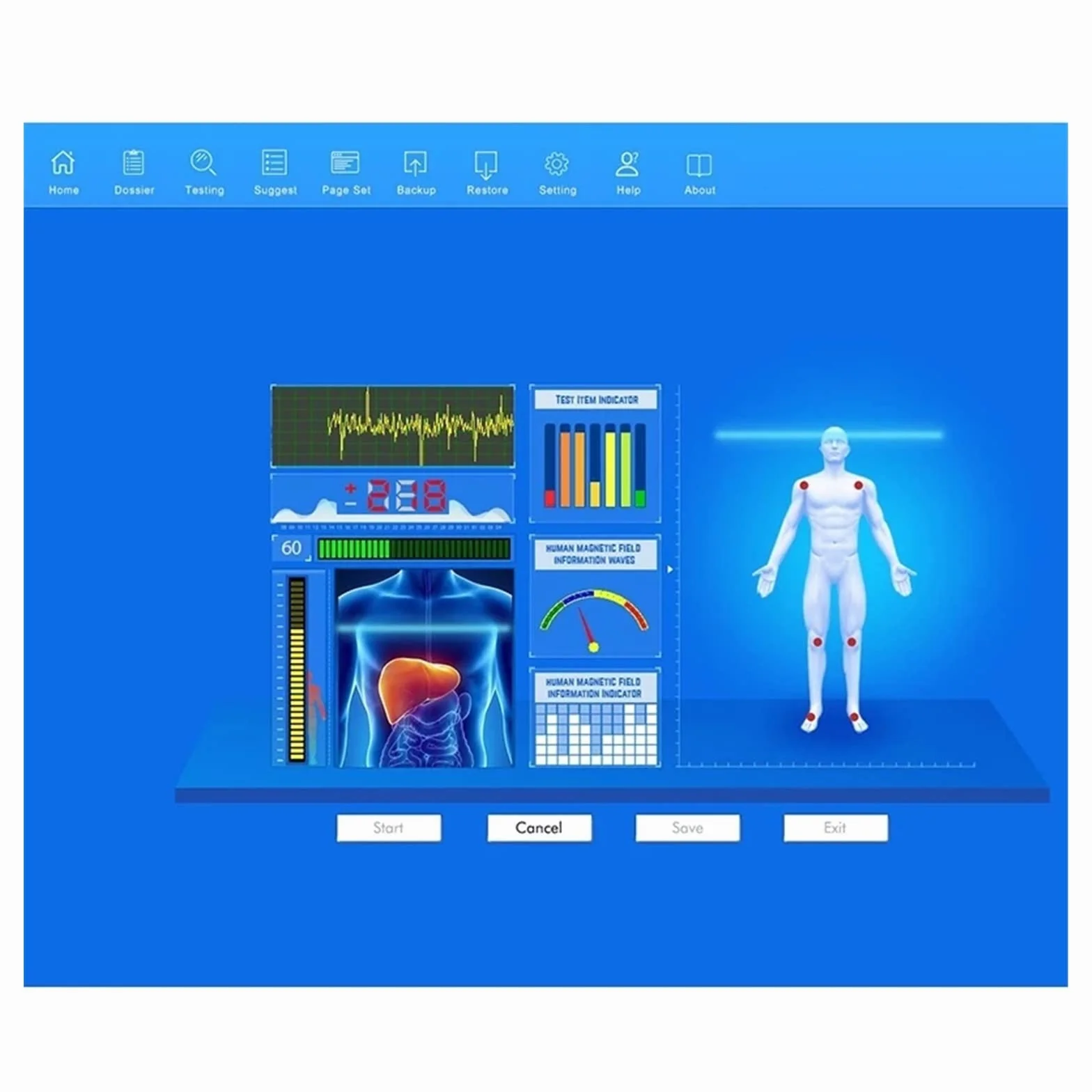 3 En 1 Resonancia Magnética Salud Análisis Corporal Terapia Cuántica Analizador De Subsalud 54 Informes Máquina De Biorresonancia La Biorresonancia Se Ajusta A La Estructura Ergonómica