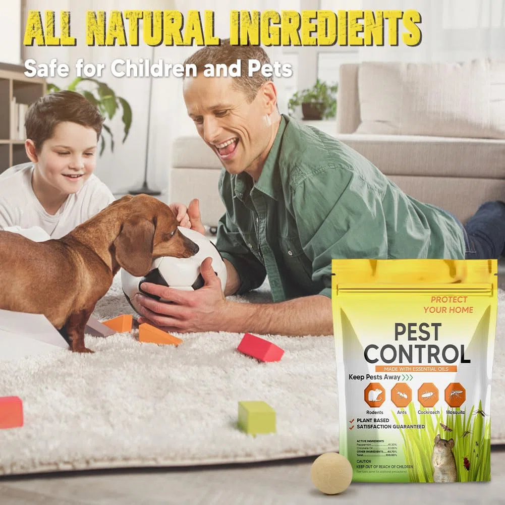 Repelente ultrasónico para Ratones para Interior y Exterior, para deshacerse de cucarachas/Ratones/Hormigas/polillas/arañas, Seguro para niños y Mascotas, Protege hasta 11 m² - 8 Unidades