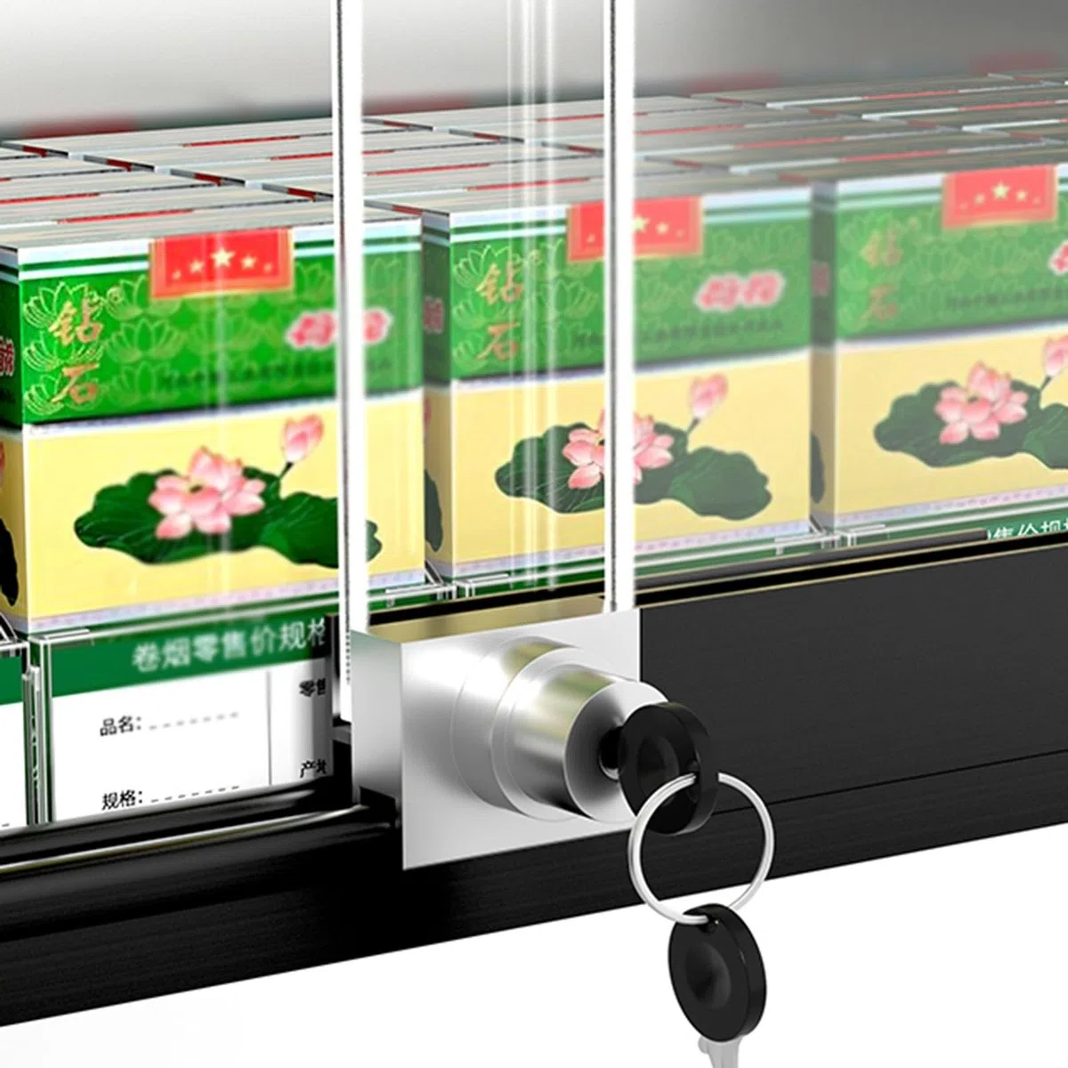 Genérico Estante Expositor de Cigarrillos y Soporte para cerillas para supermercados comerciales, Armario Mural Multiusos para Cigarrillos electrónicos, Cigarrillos y Accesorios – Estante Organizador