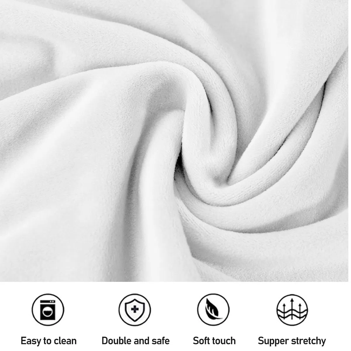 Funda de masaje de 80 x 190 cm, para silla de masaje, resistente al aceite, lavable, funda nórdica de belleza con agujero, funda elástica para mesa de masaje, spa, banco de terapia