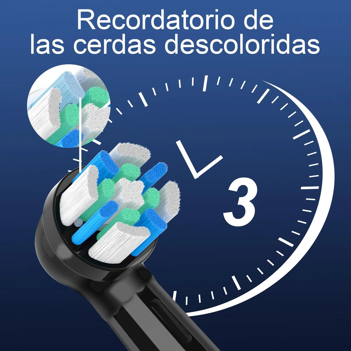 Recambio Cepillos Compatible con Oral B IO Cepillos Eléctrico, Cabezales Compatible con Oral B IO 2/3/4/5/6/7/8/9/10 Cuida tus Dientes y Encías (10 Negro)