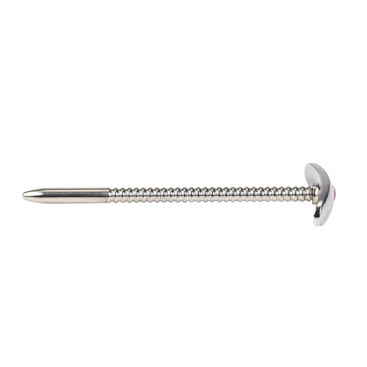 Sonda uretral metálica de acero inoxidable de 150 mm de longitud para hombres con un bonito aspecto-ESRB79