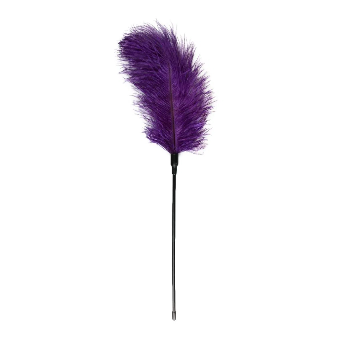 EasyToys Fetish Collection - Tickler púrpura para él y ella - 54 cm - Tickler hecho de plumas suaves - Cosquillas - Fustas eroticas