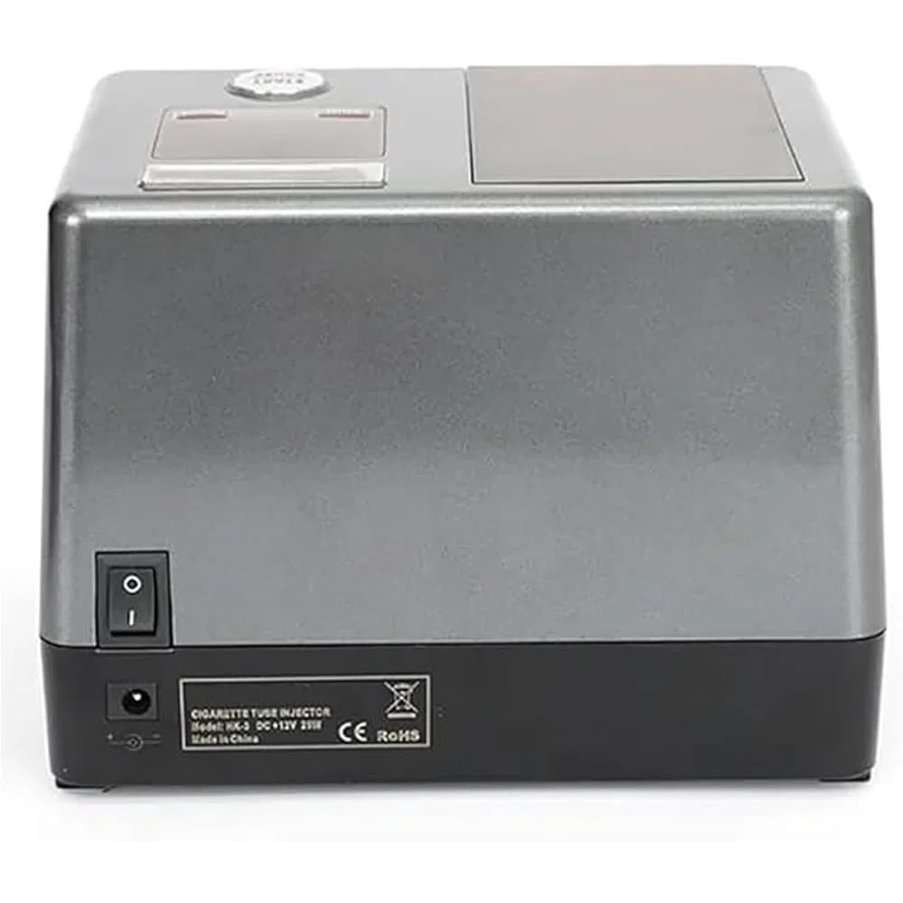 Máquina de llenado de Cigarrillos Totalmente automática Máquina de Rodillo de Cigarrillo eléctrico portátil con Herramientas de Limpieza,6.5mm Tube