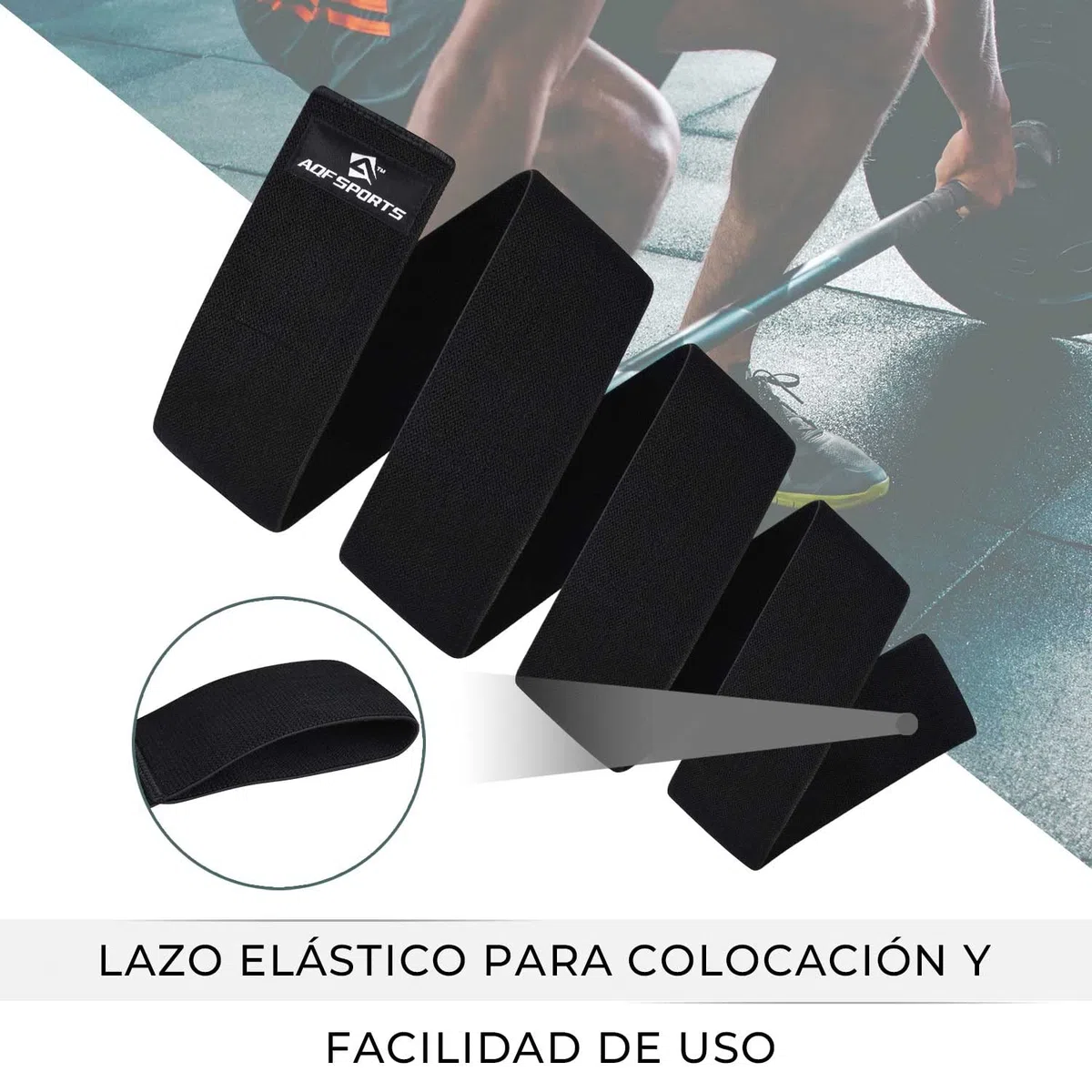 AQF Rodilleras para Levantamiento de Pesas Aprobadas por IPL y USPA (1 par) - Soporte de Rodilla para Menisco y Ligamentos, Vendaje Elástico con Protección para Powerlifting, Gimnasio