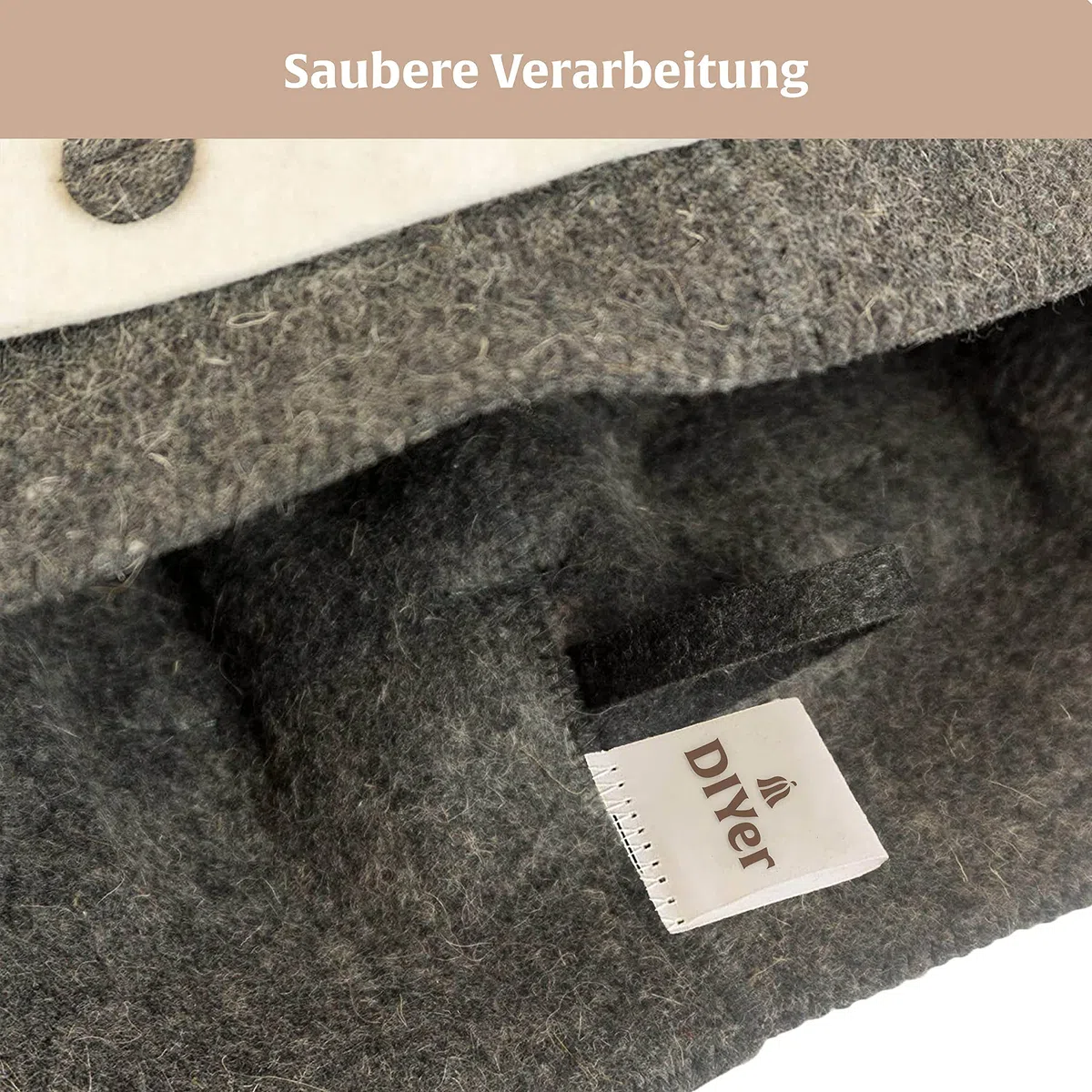 Sombrero para sauna - Modelo Germano (oscuro) - 100 % algodón - Gorra para sauna de fieltro para mujeres y hombres