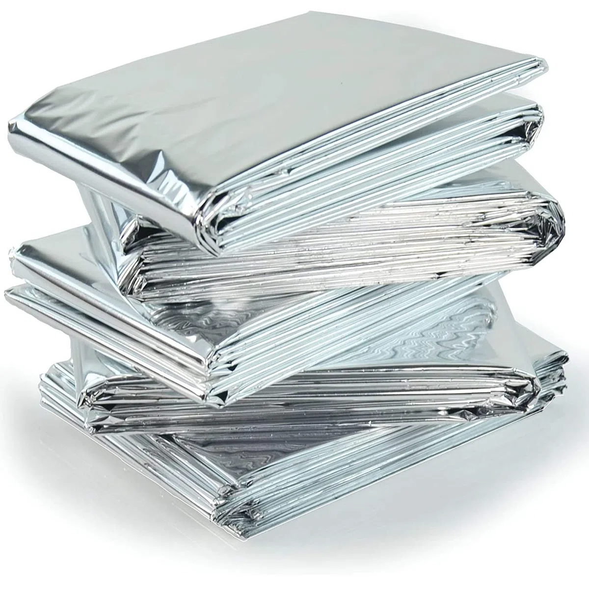 5 x alta calidad Paquete de emergencia supervivencia mantas – reflectante para mantener el calor corporal