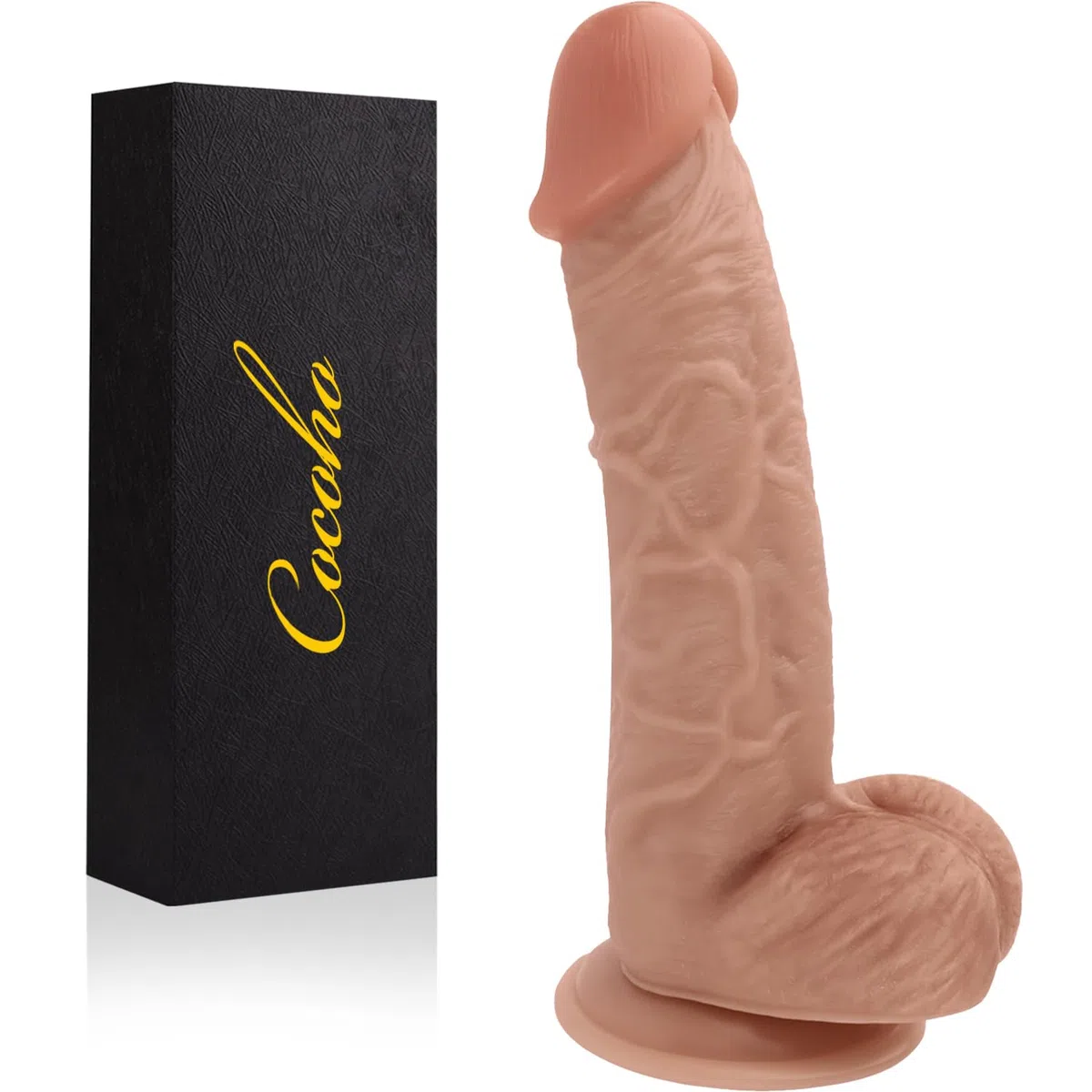 Dildo Juguetes Sexuales para Mujer 18CM Consoladores Realistas Hombre con Fuertes Ventosas, Pene Realistas Hombre Plug Anal Juguetes Eróticos Para Pareja Sexuales, Sex Toys Consolador Dildos
