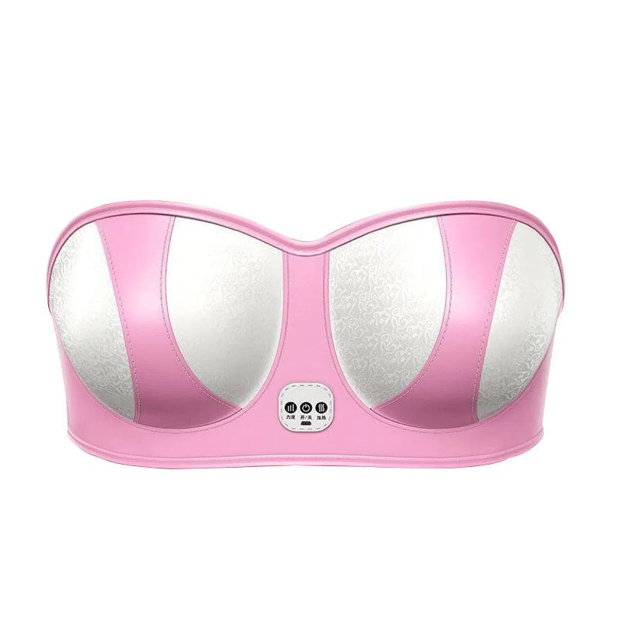 Sujetador Masajeador de Senos Eléctrico, Masajeador de Senos Envolvente de 360 ​​Grados, Belleza Cuidado de Las Mamas, Estimulador De Aumento De Pecho, Cobrable
