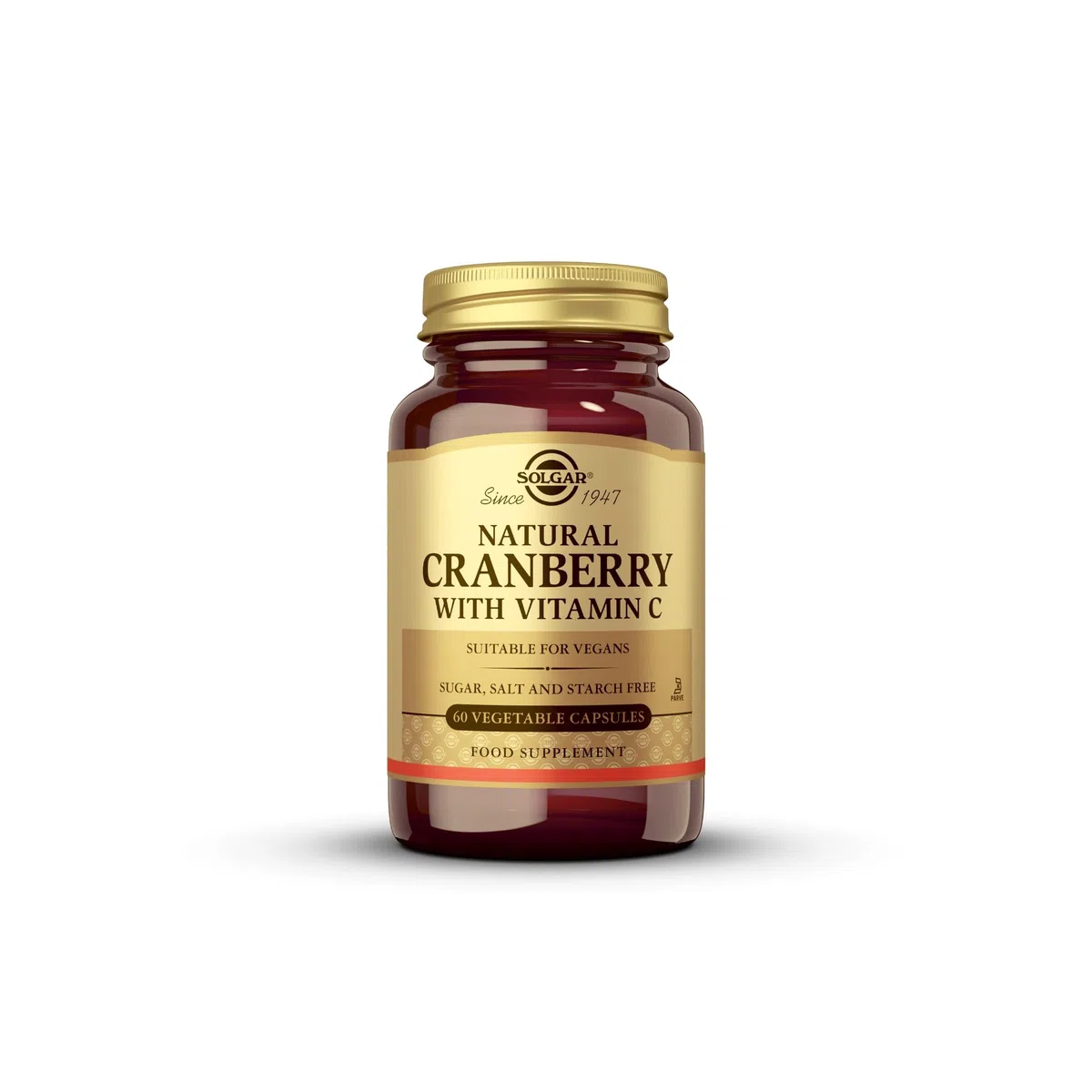 Solgar | Arándano Rojo con Vitamina C | 60 Cápsulas vegetales